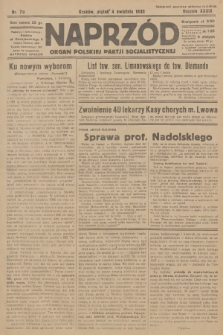 Naprzód : organ Polskiej Partji Socjalistycznej. 1930, nr 79