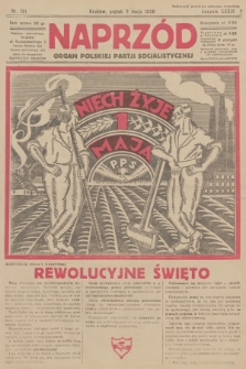 Naprzód : organ Polskiej Partji Socjalistycznej. 1930, nr 101
