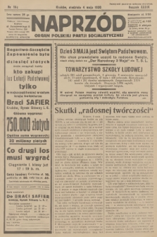 Naprzód : organ Polskiej Partji Socjalistycznej. 1930, nr 102