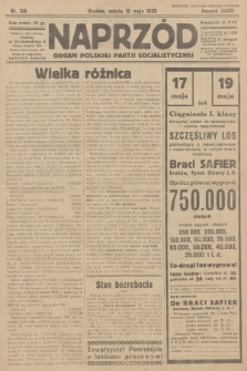 Naprzód : organ Polskiej Partji Socjalistycznej. 1930, nr 106