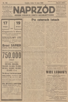 Naprzód : organ Polskiej Partji Socjalistycznej. 1930, nr 109