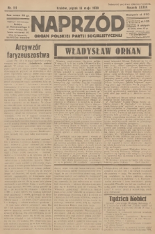 Naprzód : organ Polskiej Partji Socjalistycznej. 1930, nr 111
