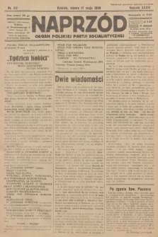 Naprzód : organ Polskiej Partji Socjalistycznej. 1930, nr 112