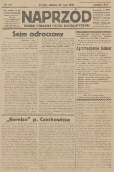 Naprzód : organ Polskiej Partji Socjalistycznej. 1930, nr 119