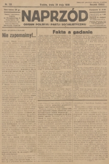 Naprzód : organ Polskiej Partji Socjalistycznej. 1930, nr 121