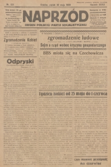Naprzód : organ Polskiej Partji Socjalistycznej. 1930, nr 123