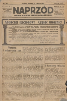 Naprzód : organ Polskiej Partji Socjalistycznej. 1930, nr 146