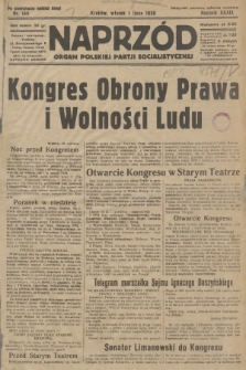 Naprzód : organ Polskiej Partji Socjalistycznej. 1930, nr 148