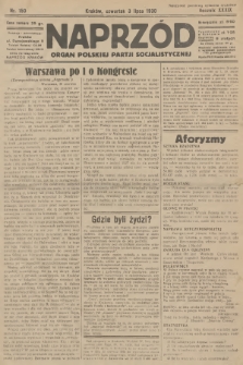 Naprzód : organ Polskiej Partji Socjalistycznej. 1930, nr 150