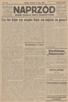 Naprzód : organ Polskiej Partji Socjalistycznej. 1930, nr 159
