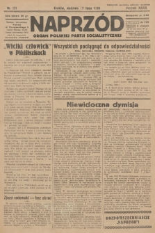 Naprzód : organ Polskiej Partji Socjalistycznej. 1930, nr 171