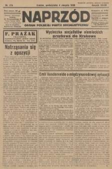 Naprzód : organ Polskiej Partji Socjalistycznej. 1930, nr 178