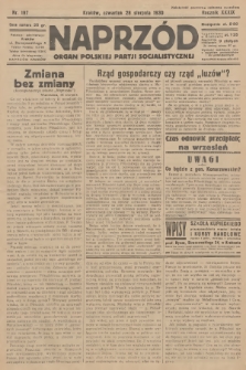Naprzód : organ Polskiej Partji Socjalistycznej. 1930, nr 197