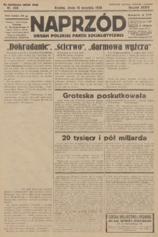 Naprzód : organ Polskiej Partji Socjalistycznej. 1930, nr 208