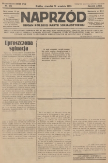 Naprzód : organ Polskiej Partji Socjalistycznej. 1930, nr 216