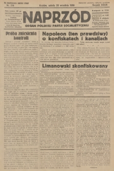 Naprzód : organ Polskiej Partji Socjalistycznej. 1930, nr 218