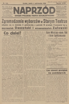 Naprzód : organ Polskiej Partji Socjalistycznej. 1930, nr 230