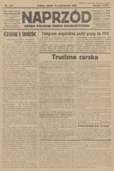 Naprzód : organ Polskiej Partji Socjalistycznej. 1930, nr 238