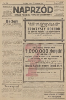 Naprzód : organ Polskiej Partji Socjalistycznej. 1930, nr 258
