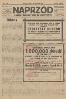 Naprzód : organ Polskiej Partji Socjalistycznej. 1930, nr 259