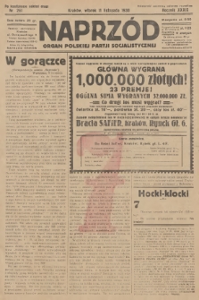 Naprzód : organ Polskiej Partji Socjalistycznej. 1930, nr 261