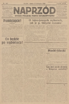Naprzód : organ Polskiej Partji Socjalistycznej. 1930, nr 265