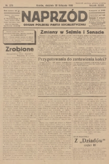 Naprzód : organ Polskiej Partji Socjalistycznej. 1930, nr 278