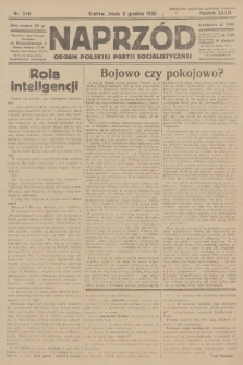 Naprzód : organ Polskiej Partji Socjalistycznej. 1930, nr 280