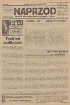 Naprzód : organ Polskiej Partji Socjalistycznej. 1930, nr 284