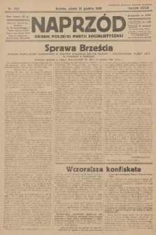 Naprzód : organ Polskiej Partji Socjalistycznej. 1930, nr 287