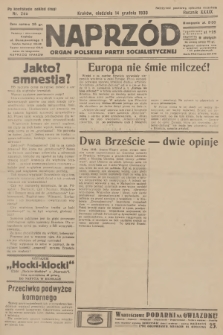 Naprzód : organ Polskiej Partji Socjalistycznej. 1930, nr 289
