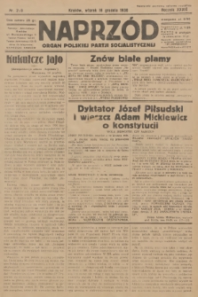 Naprzód : organ Polskiej Partji Socjalistycznej. 1930, nr 290
