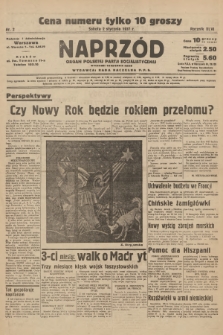 Naprzód : organ Polskiej Partji Socjalistycznej. 1937, nr 2