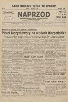 Naprzód : organ Polskiej Partji Socjalistycznej. 1937, nr 6
