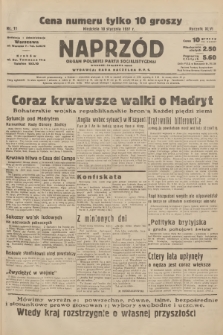 Naprzód : organ Polskiej Partji Socjalistycznej. 1937, nr 11