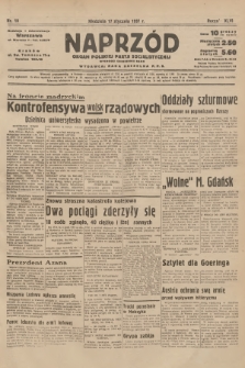 Naprzód : organ Polskiej Partji Socjalistycznej. 1937, nr 18