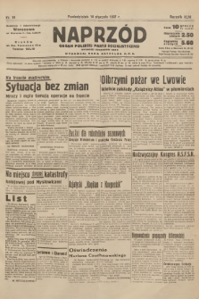 Naprzód : organ Polskiej Partji Socjalistycznej. 1937, nr 19