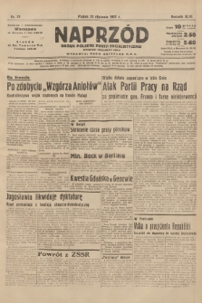 Naprzód : organ Polskiej Partji Socjalistycznej. 1937, nr 23