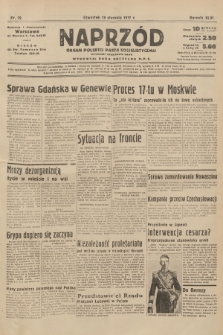 Naprzód : organ Polskiej Partji Socjalistycznej. 1937, nr 29