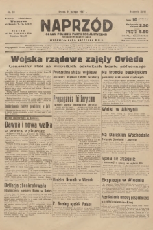 Naprzód : organ Polskiej Partji Socjalistycznej. 1937, nr 58