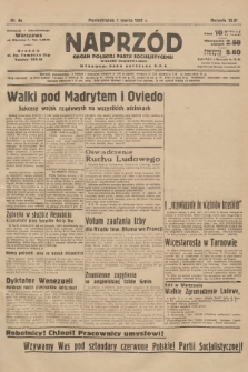 Naprzód : organ Polskiej Partji Socjalistycznej. 1937, nr 64