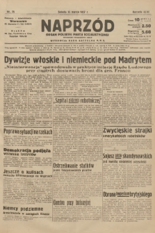 Naprzód : organ Polskiej Partji Socjalistycznej. 1937, nr 76