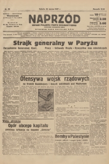 Naprzód : organ Polskiej Partji Socjalistycznej. 1937, nr 83