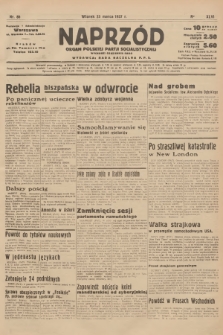 Naprzód : organ Polskiej Partji Socjalistycznej. 1937, nr 86