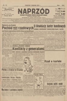 Naprzód : organ Polskiej Partji Socjalistycznej. 1937, nr 102