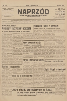 Naprzód : organ Polskiej Partji Socjalistycznej. 1937, nr 103