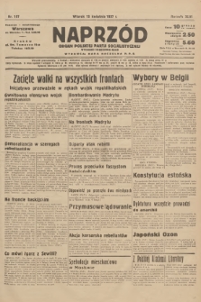 Naprzód : organ Polskiej Partji Socjalistycznej. 1937, nr 107