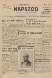 Naprzód : organ Polskiej Partji Socjalistycznej. 1937, nr 115