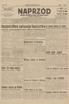 Naprzód : organ Polskiej Partji Socjalistycznej. 1937, nr 124