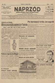 Naprzód : organ Polskiej Partji Socjalistycznej. 1937, nr 142